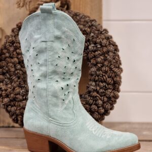 Cowboylaars mintgroen