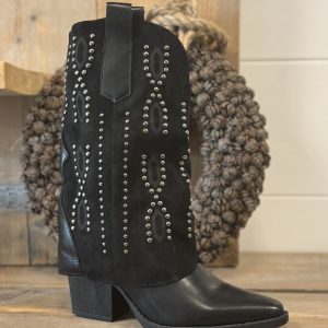 Laars sleeve studs zwart